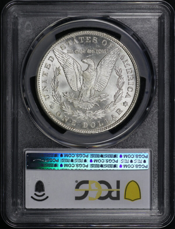 Reverse of this 1890-CC Morgan Dollar PCGS MS-63