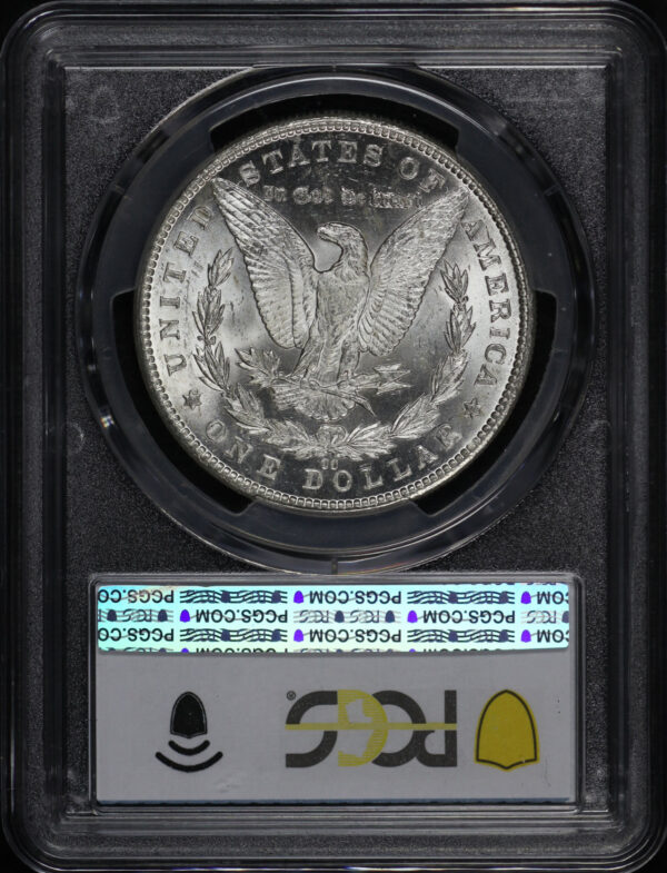 Reverse of this 1890-CC Morgan Dollar PCGS MS-63