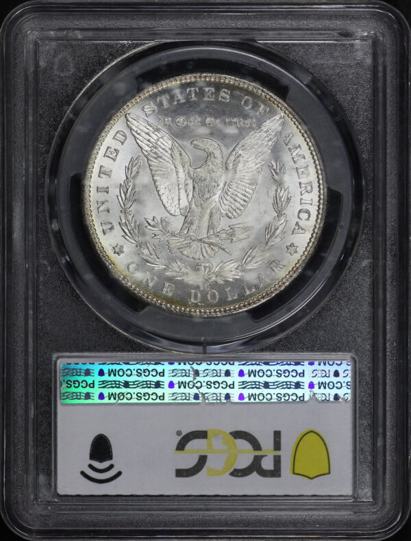 Reverse of this 1890-CC Morgan Dollar PCGS MS-62