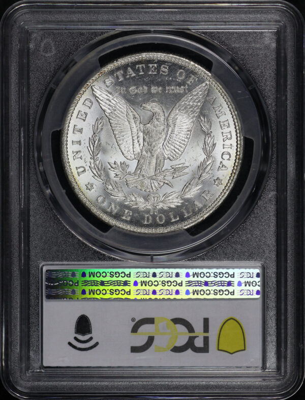 Reverse of this 1890-CC Morgan Dollar PCGS MS-63