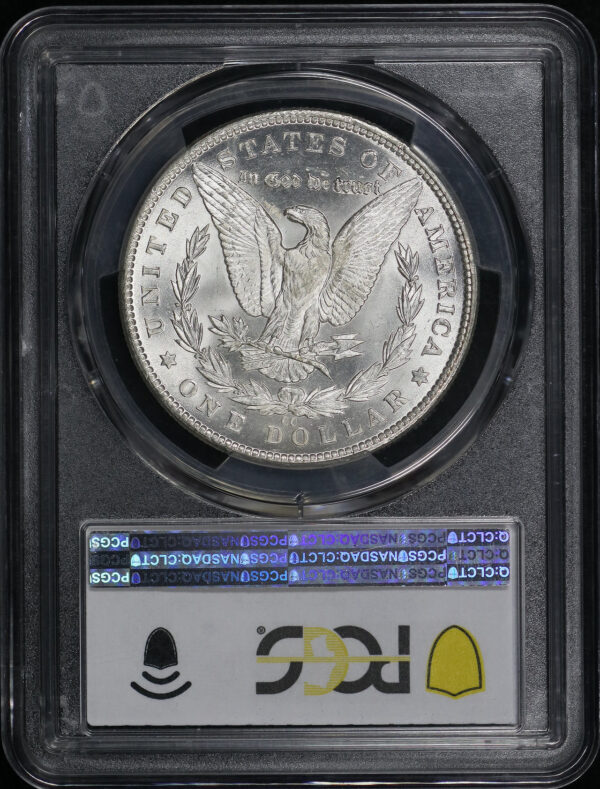 Reverse of this 1890-CC Morgan Dollar PCGS MS-66