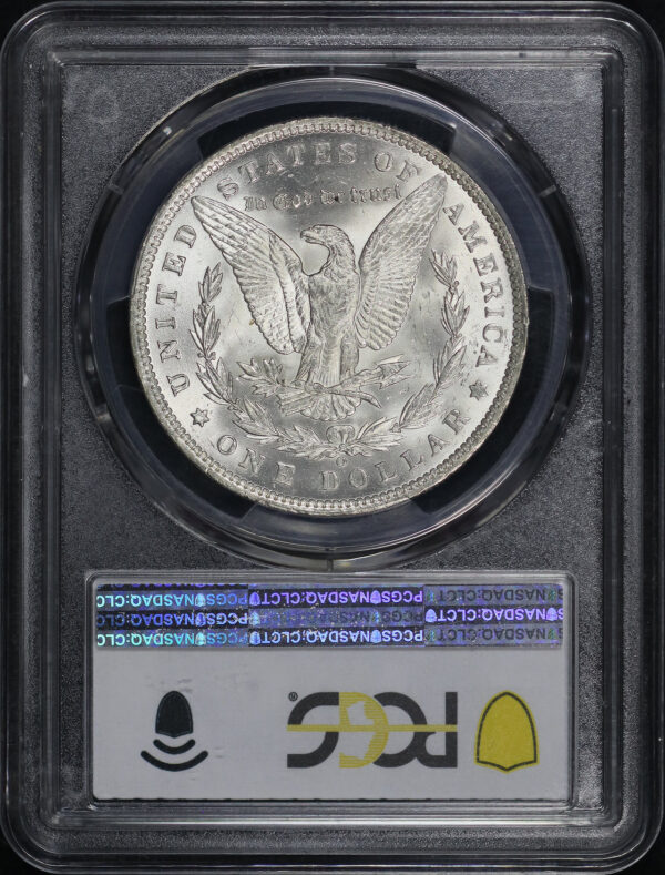 Reverse of this 1890-O Morgan Dollar PCGS MS-63