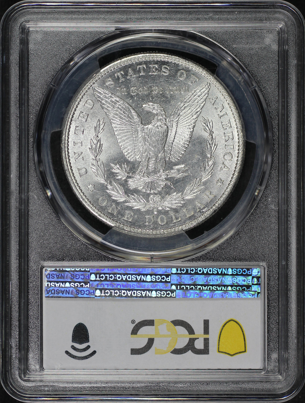 Reverse of this 1890-S Morgan Dollar PCGS MS-63