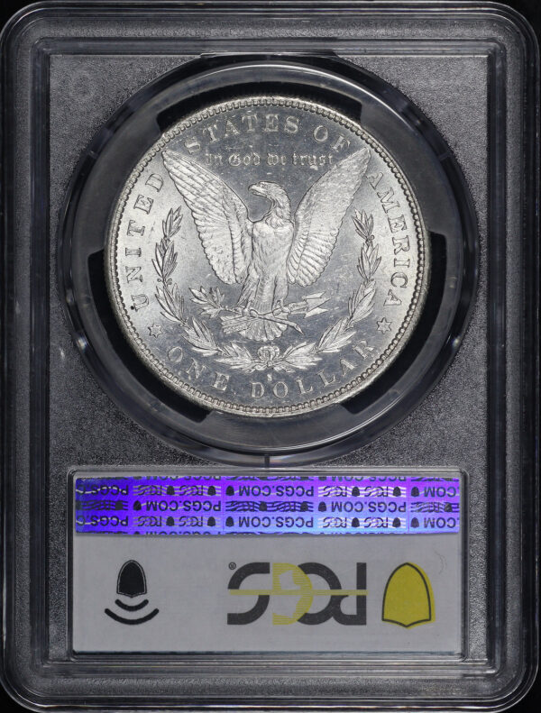 Reverse of this 1890-S Morgan Dollar PCGS MS-63
