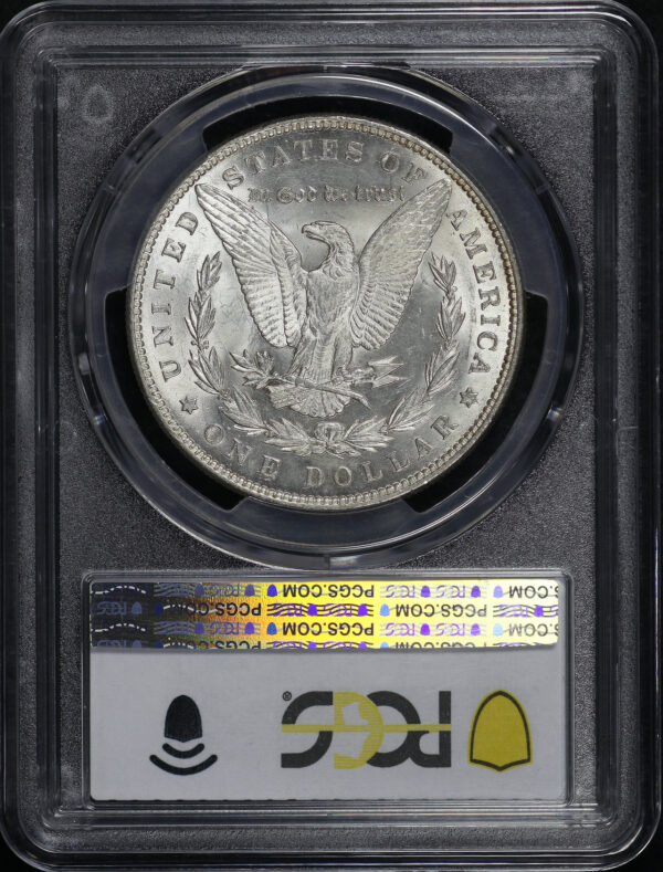 Reverse of this 1891 Morgan Dollar PCGS MS-63