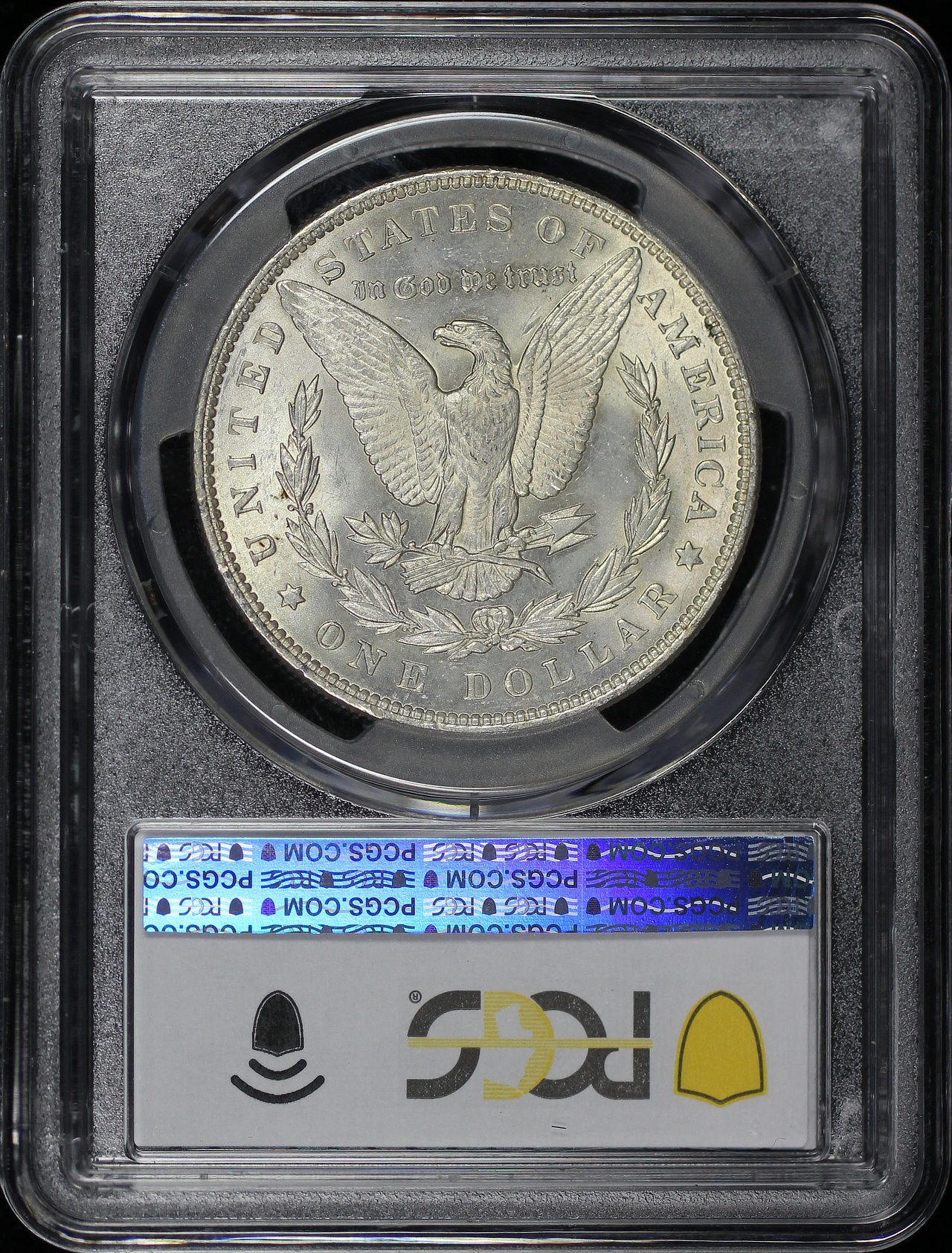 Reverse of this 1891 Morgan Dollar PCGS MS-63