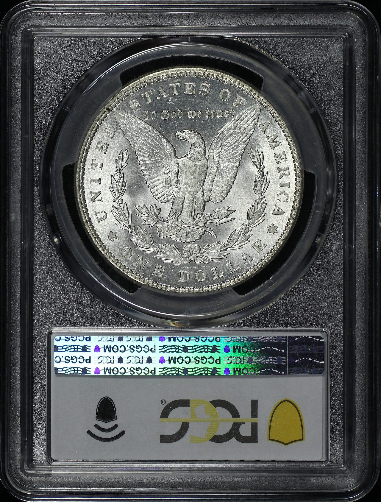 Reverse of this 1891 Morgan Dollar PCGS MS-64