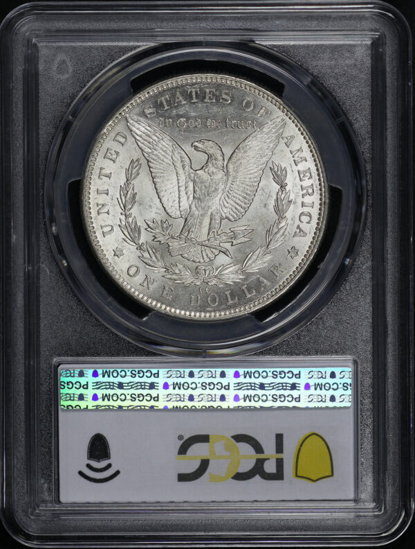 Reverse of this 1891-CC Morgan Dollar PCGS AU-55