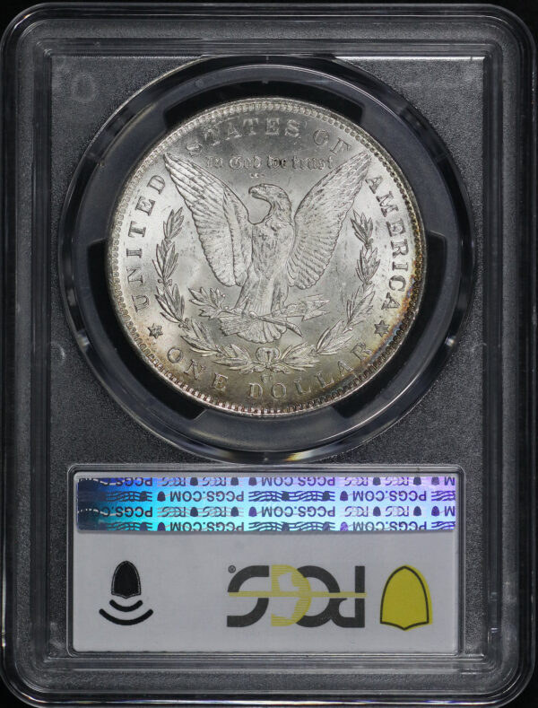 Reverse of this 1891-CC Morgan Dollar PCGS MS-62