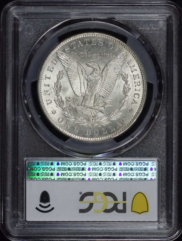 Reverse of this 1891-CC Morgan Dollar PCGS MS-62