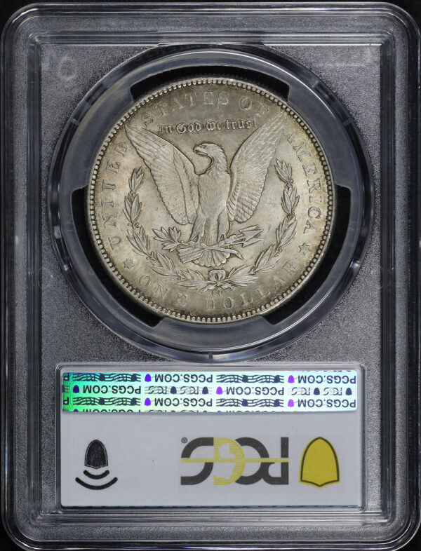 Reverse of this 1891-CC Morgan Dollar PCGS MS-62