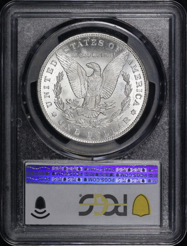 Reverse of this 1891-CC Morgan Dollar PCGS MS-62