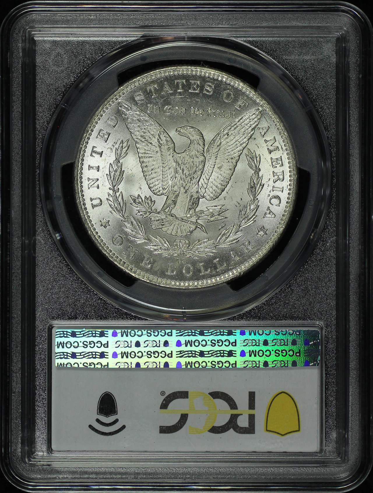 Reverse of this 1891-CC Morgan Dollar PCGS MS-62