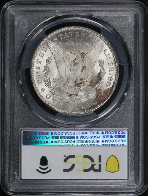 Reverse of this 1891-CC Morgan Dollar PCGS MS-63