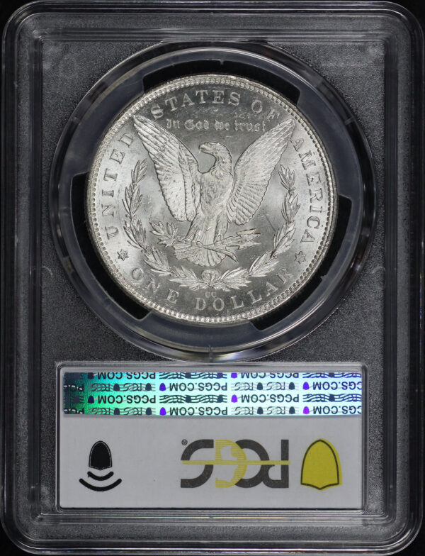 Reverse of this 1891-CC Morgan Dollar PCGS MS-63