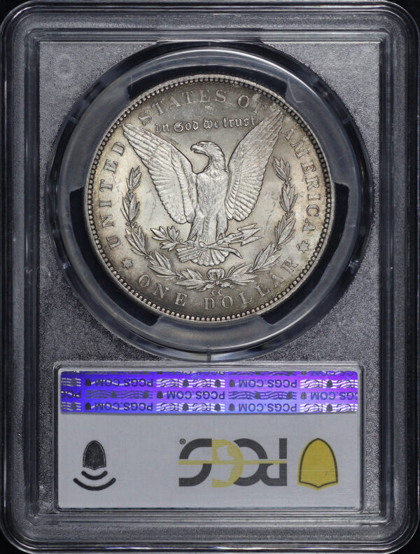 Reverse of this 1891-CC Morgan Dollar PCGS MS-63