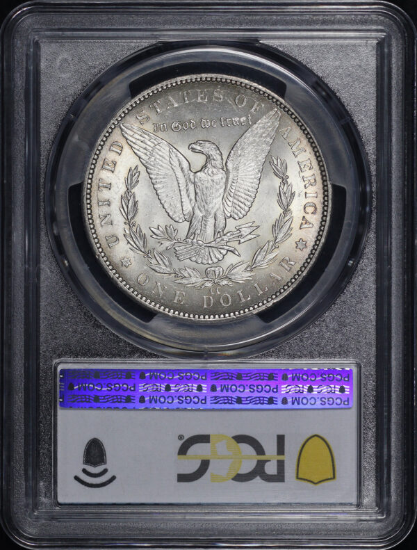 Reverse of this 1891-CC Morgan Dollar PCGS MS-63