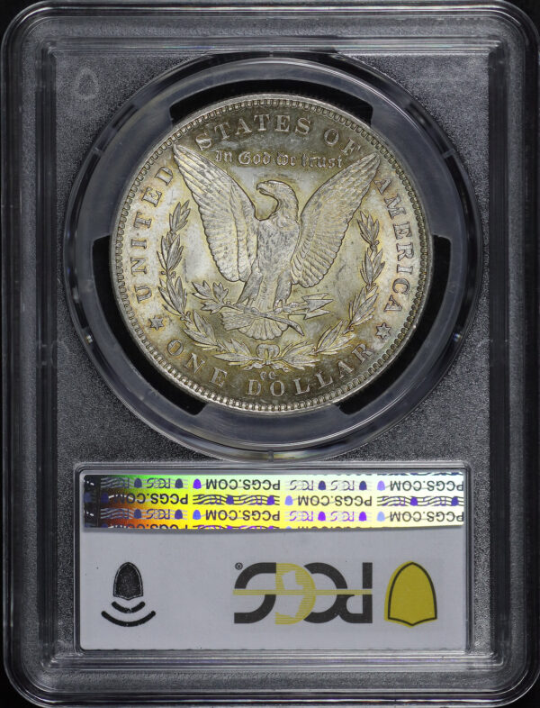 Reverse of this 1891-CC Morgan Dollar PCGS MS-63