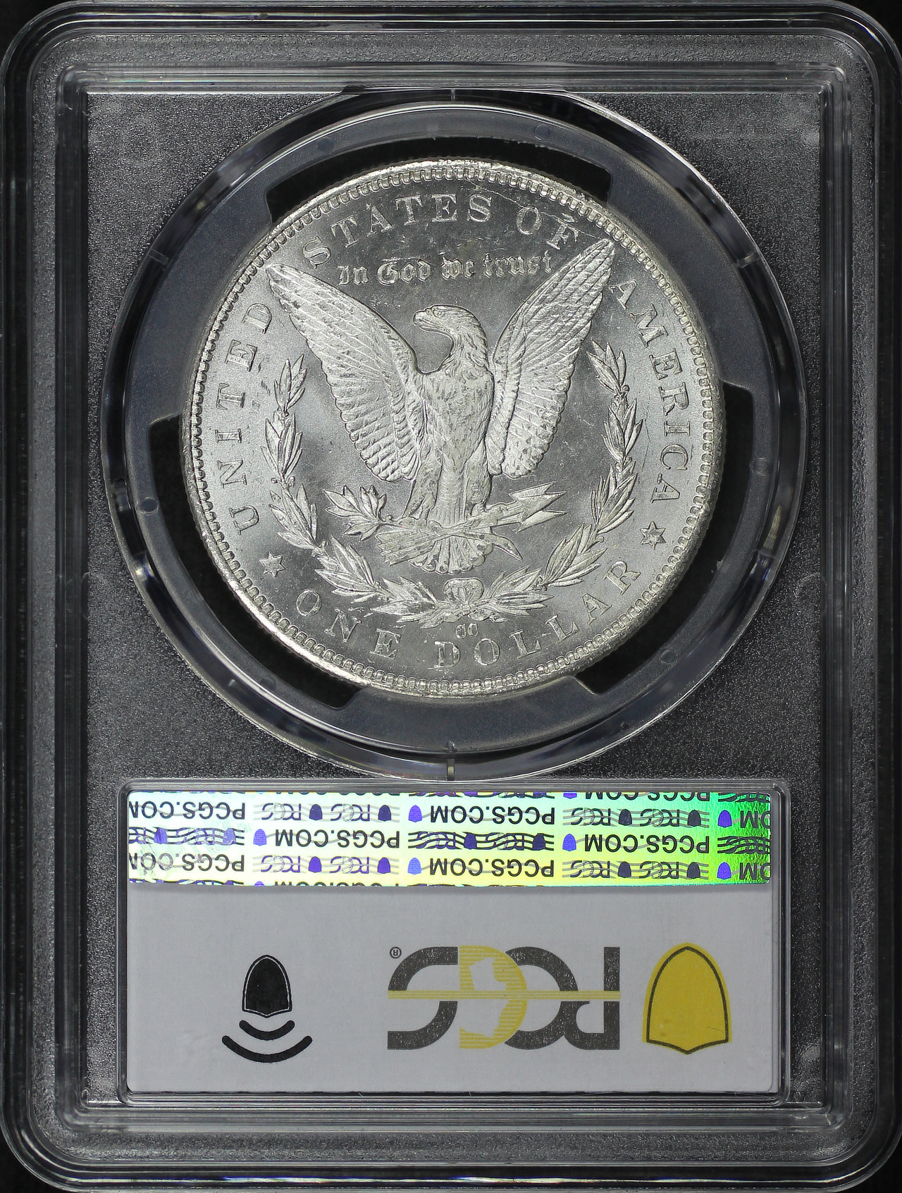 Reverse of this 1891-CC Morgan Dollar PCGS MS-63