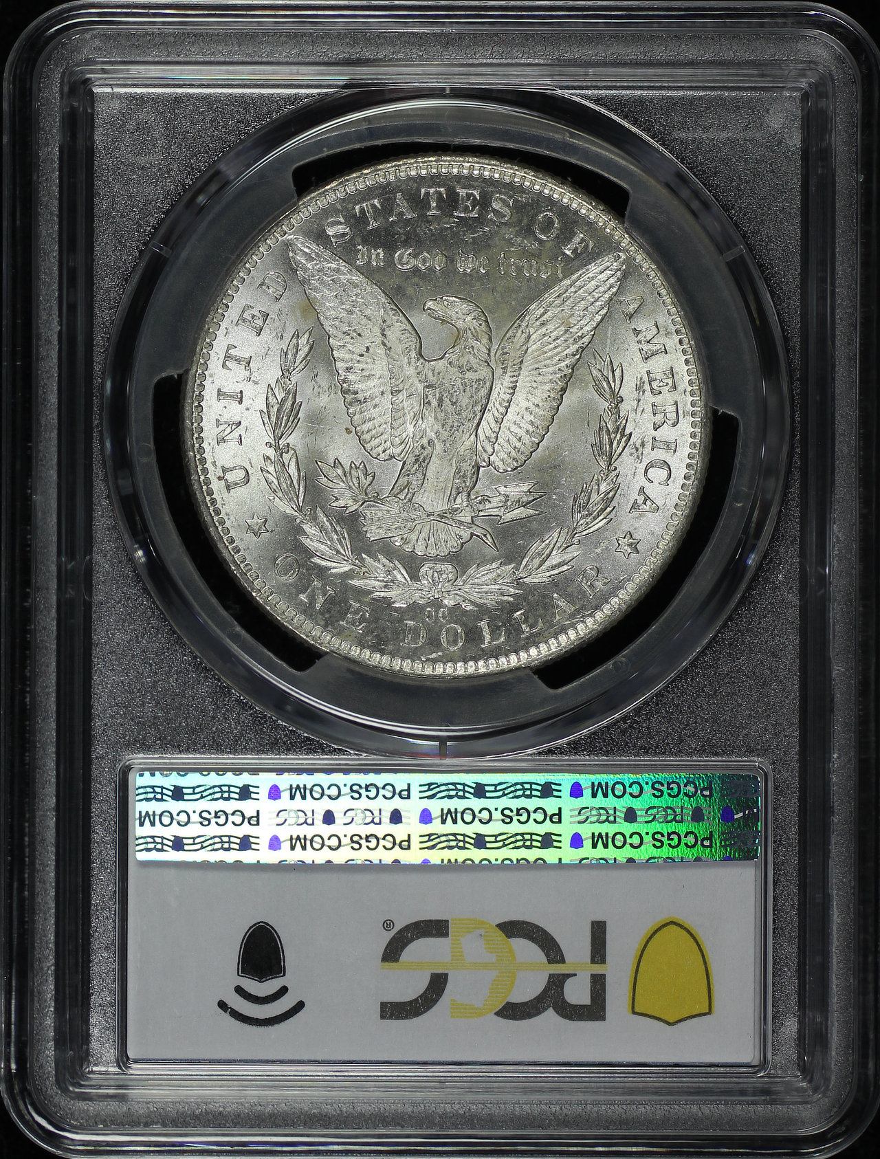 Reverse of this 1891-CC Morgan Dollar PCGS MS-63