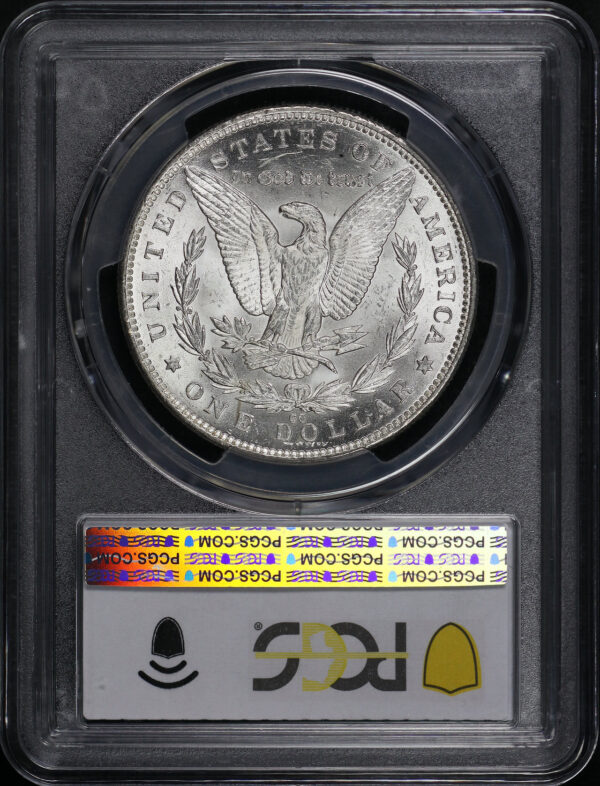 Reverse of this 1891-CC Morgan Dollar PCGS MS-63