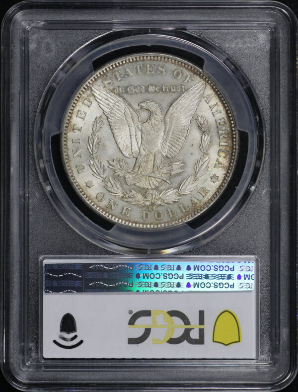 Reverse of this 1891-CC Morgan Dollar PCGS MS-64 CAC