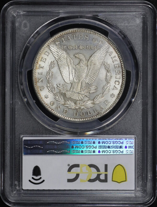 Reverse of this 1891-CC Morgan Dollar PCGS MS-64 CAC