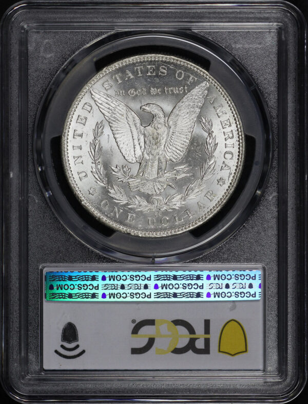 Reverse of this 1891-CC Morgan Dollar PCGS MS-64