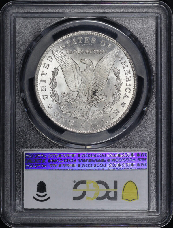 Reverse of this 1891-CC Morgan Dollar PCGS MS-61