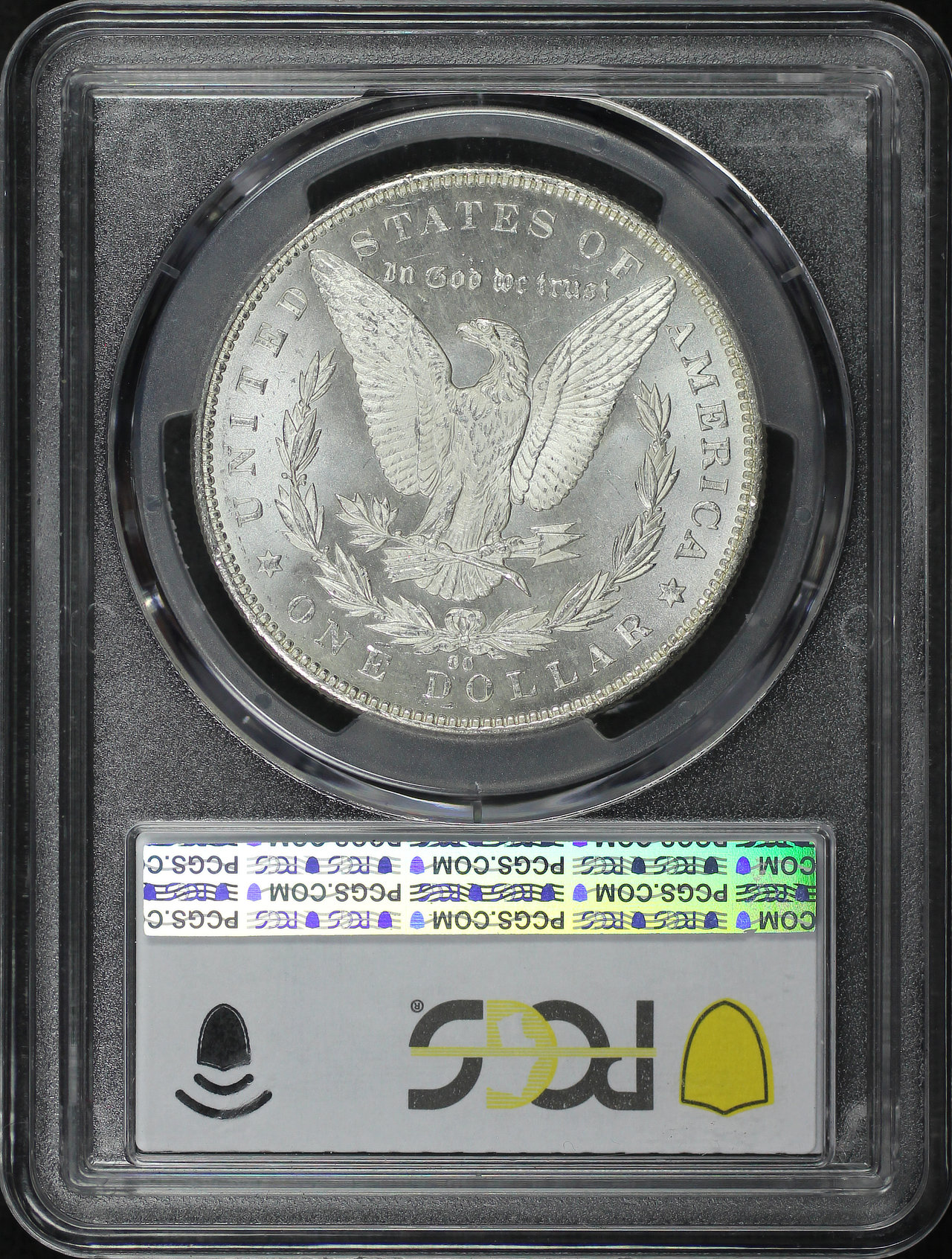 Reverse of this 1891-CC Morgan Dollar PCGS MS-63