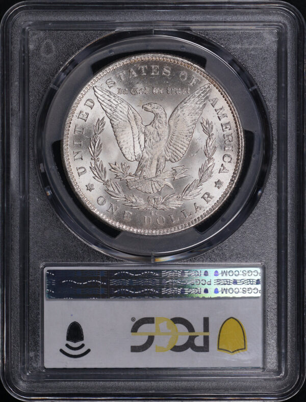 Reverse of this 1891-CC Morgan Dollar PCGS MS-63