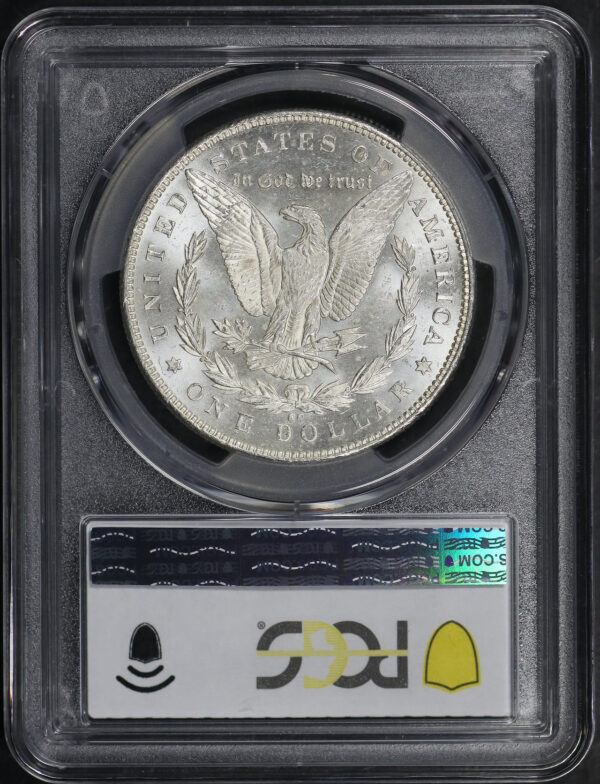 Reverse of this 1891-CC Morgan Dollar PCGS MS-64