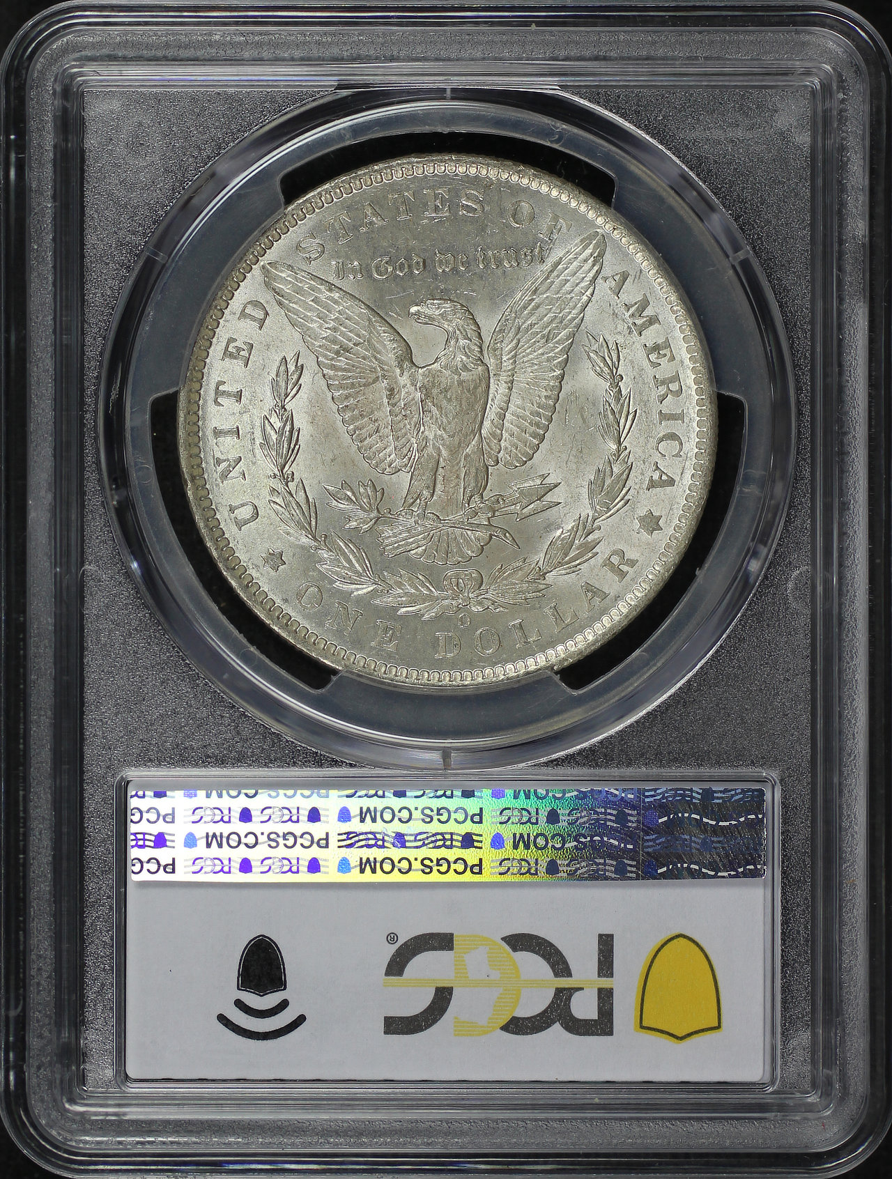 Reverse of this 1891-O Morgan Dollar PCGS MS-62