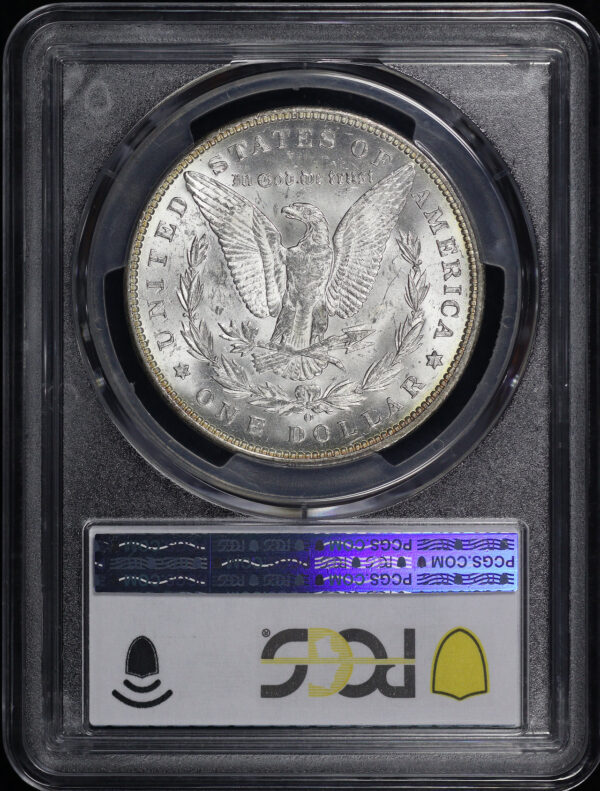 Reverse of this 1891-O Morgan Dollar PCGS MS-63