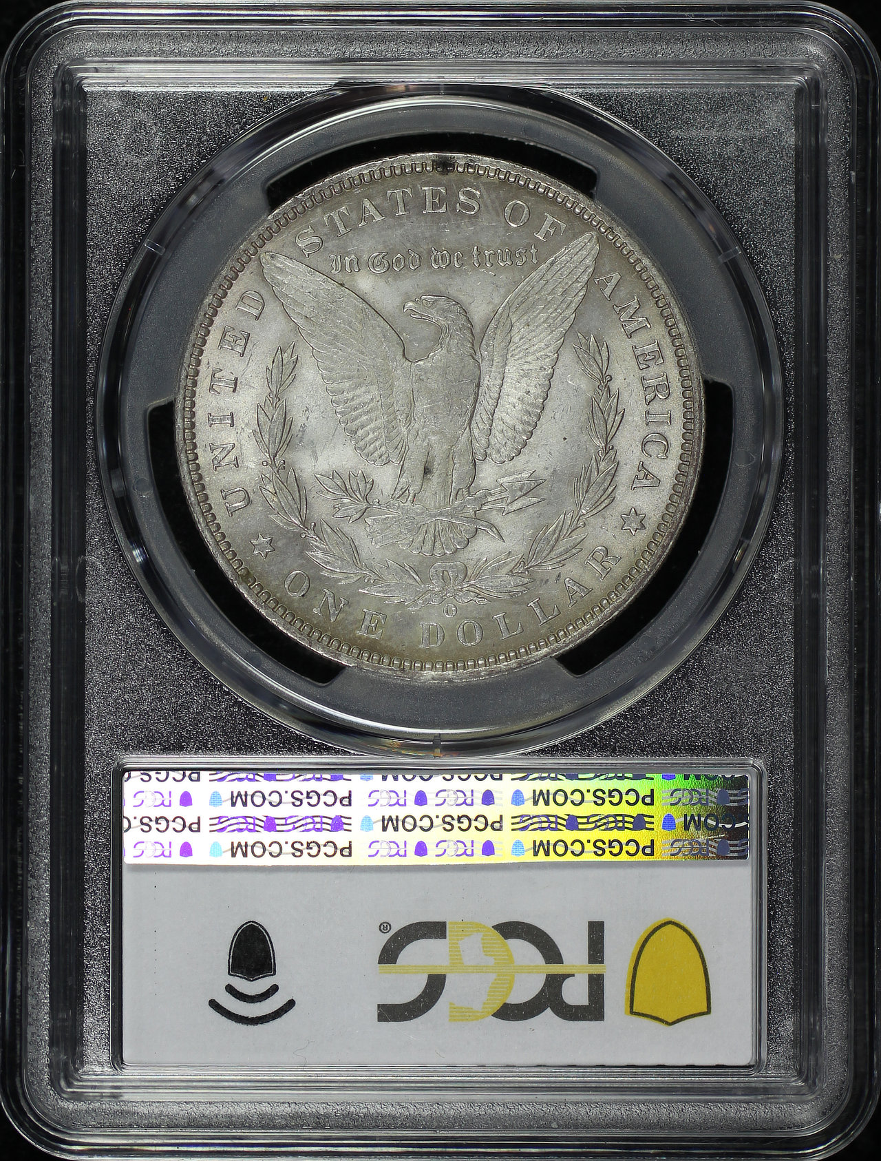 Reverse of this 1891-O Morgan Dollar PCGS MS-63