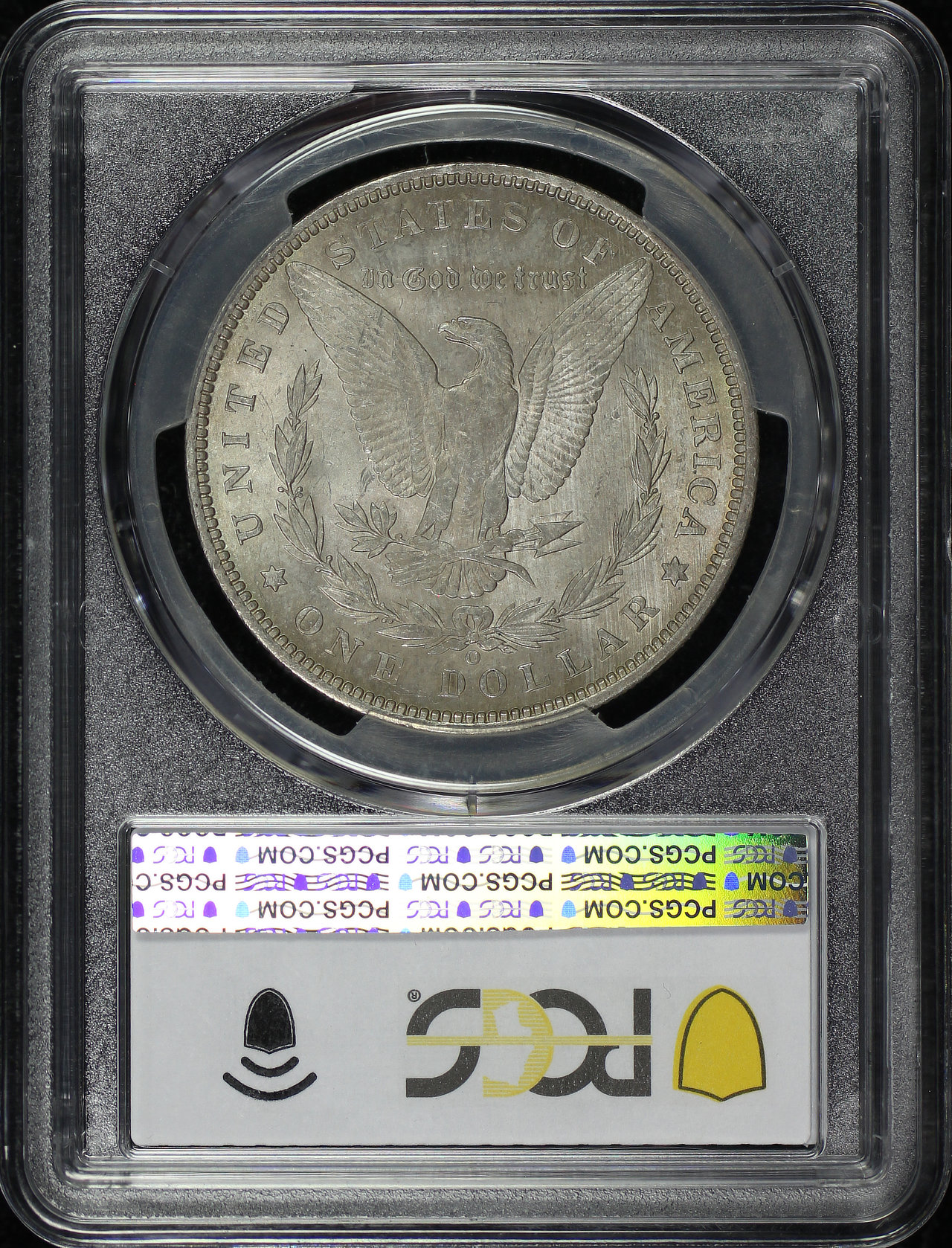 Reverse of this 1891-O Morgan Dollar PCGS MS-63