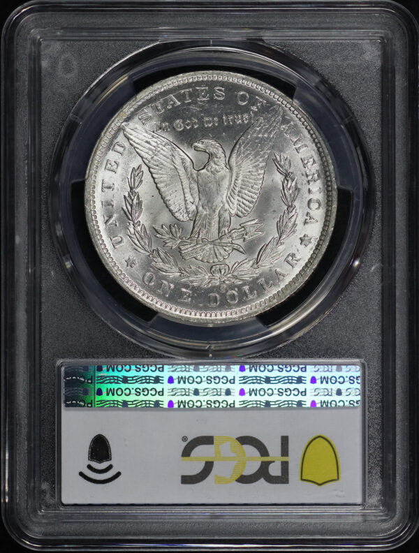 Reverse of this 1891-O Morgan Dollar PCGS MS-65