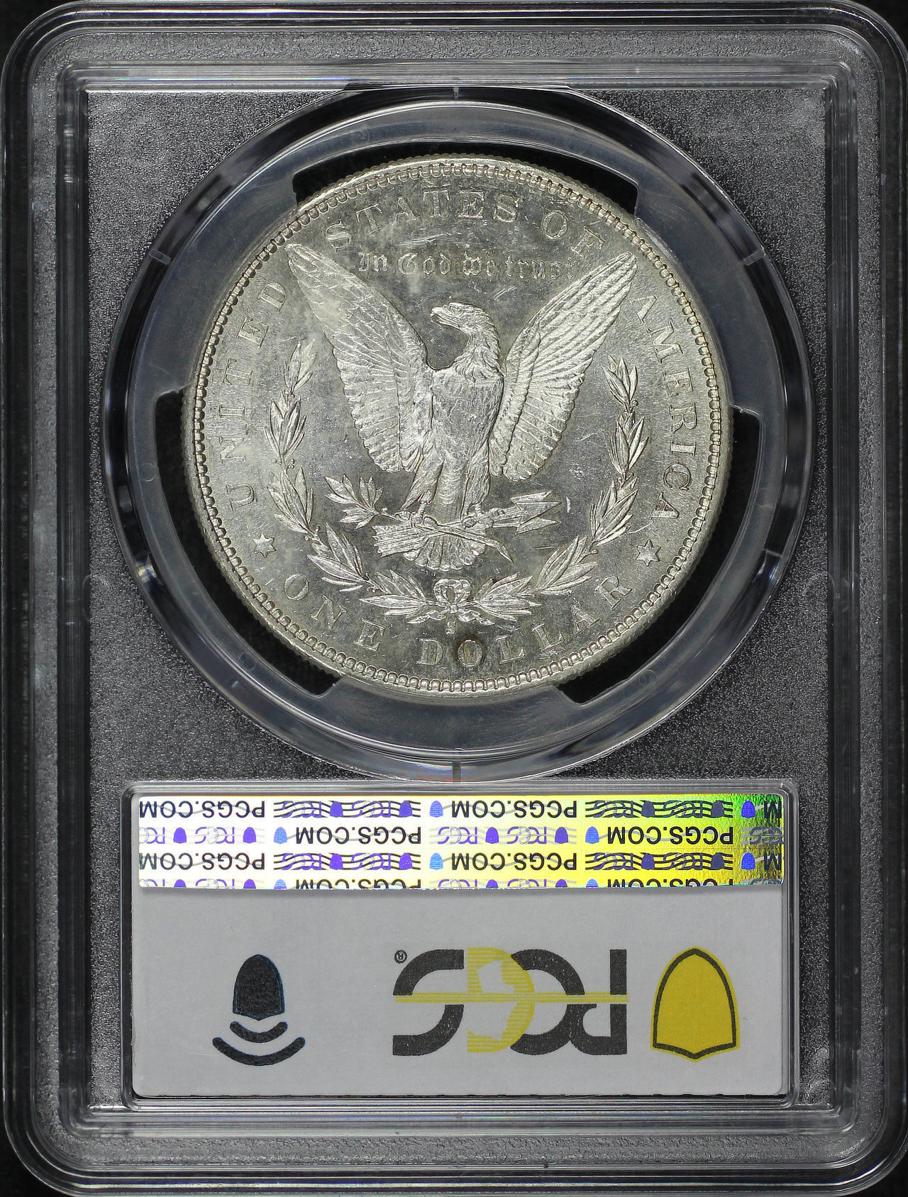 Reverse of this 1891-S Morgan Dollar PCGS MS-62