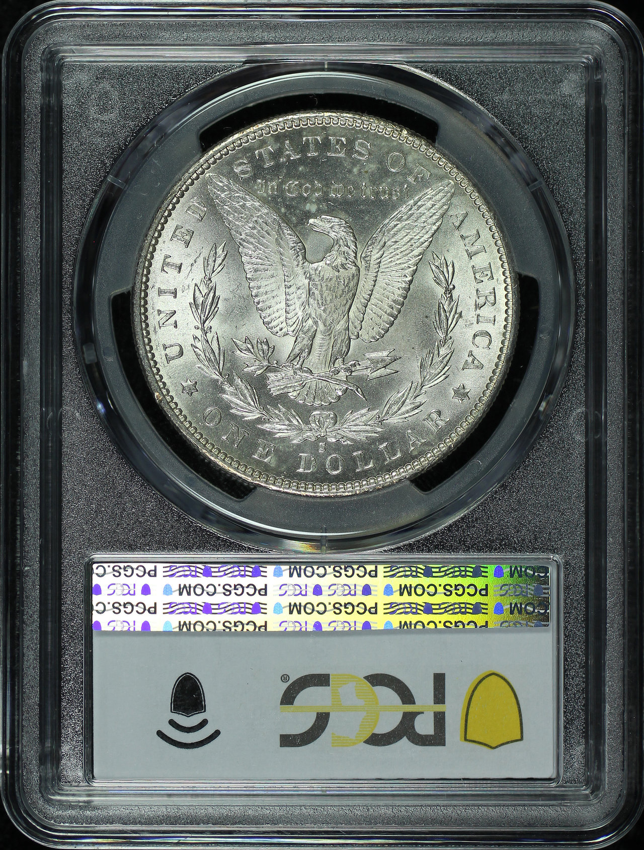 Reverse of this 1891-S Morgan Dollar PCGS MS-64