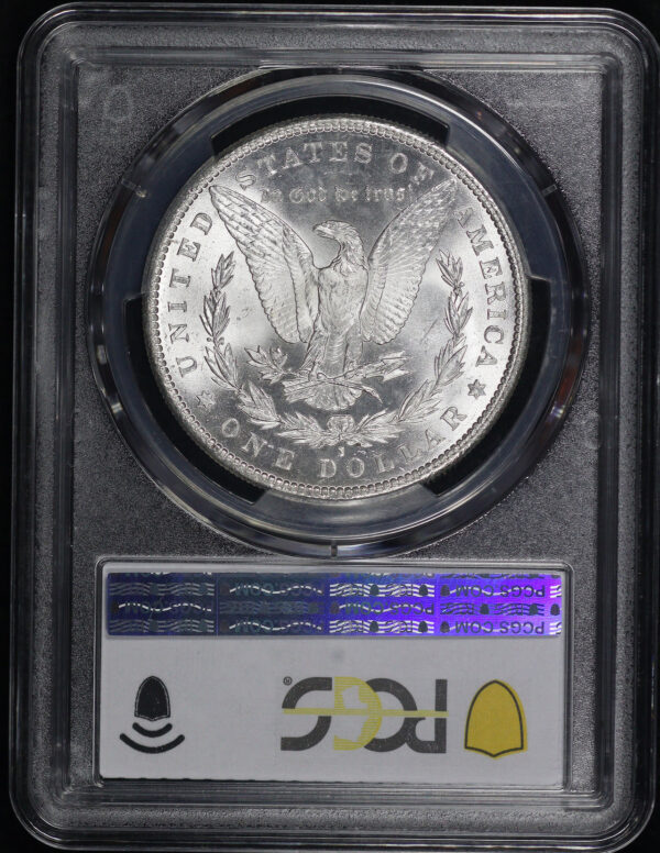 Reverse of this 1891-S Morgan Dollar PCGS MS-64+