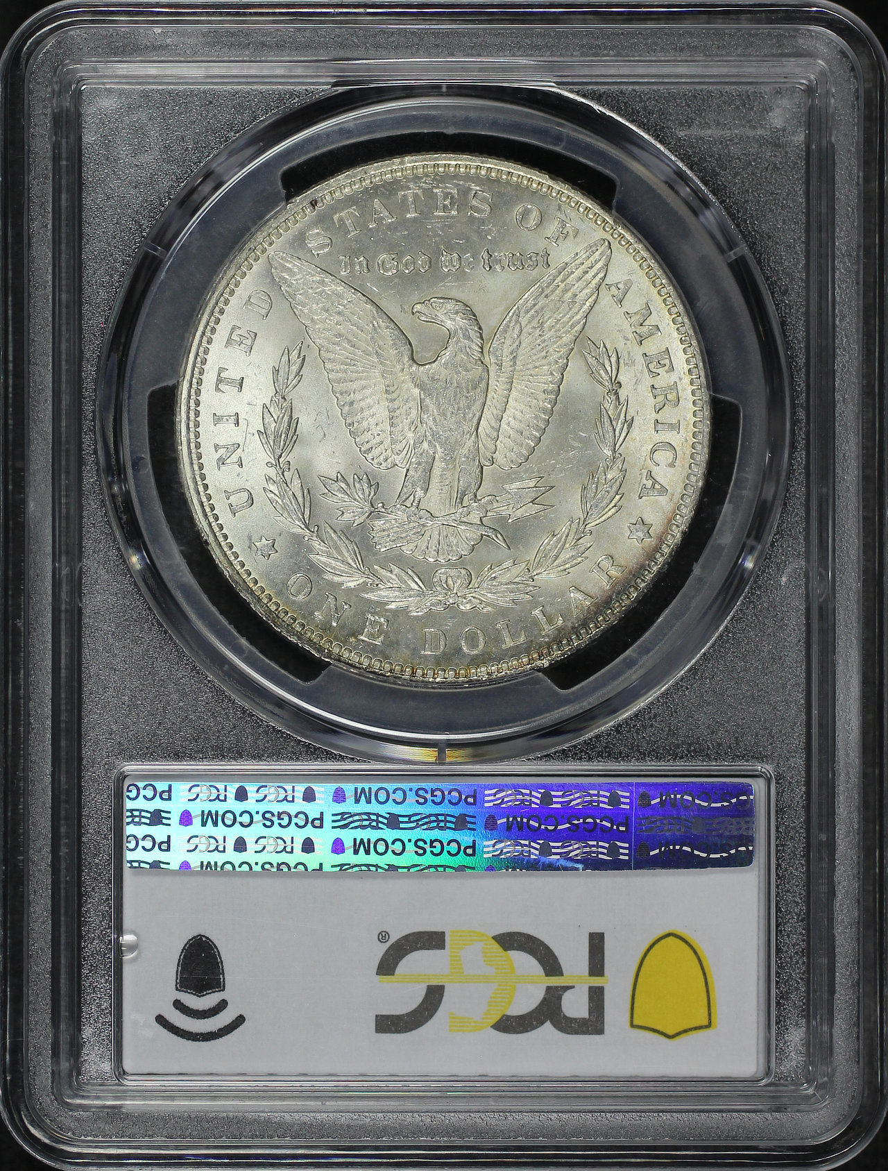 Reverse of this 1892 Morgan Dollar PCGS MS-61