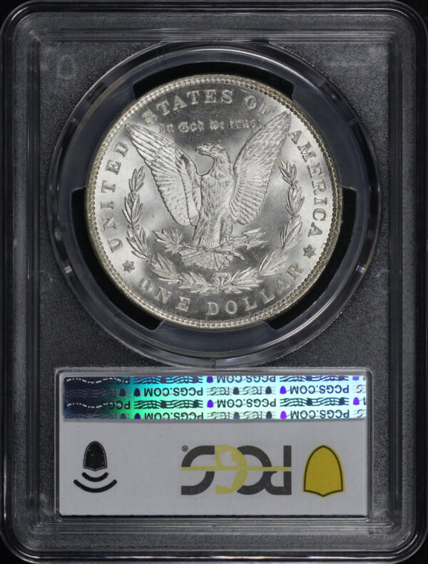 Reverse of this 1892 Morgan Dollar PCGS MS-62