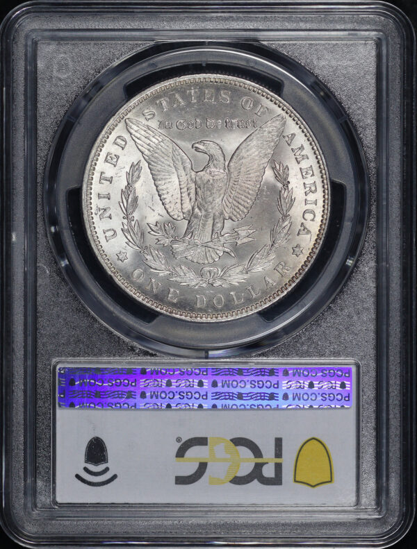 Reverse of this 1892 Morgan Dollar PCGS MS-63