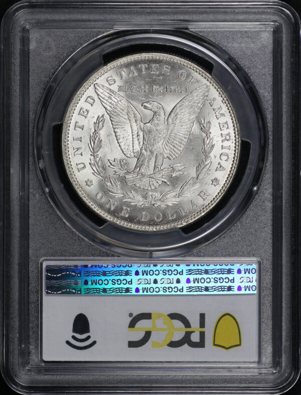 Reverse of this 1892 Morgan Dollar PCGS MS-63