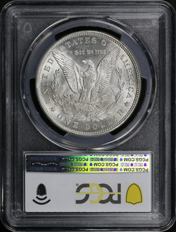 Reverse of this 1892 Morgan Dollar PCGS MS-63