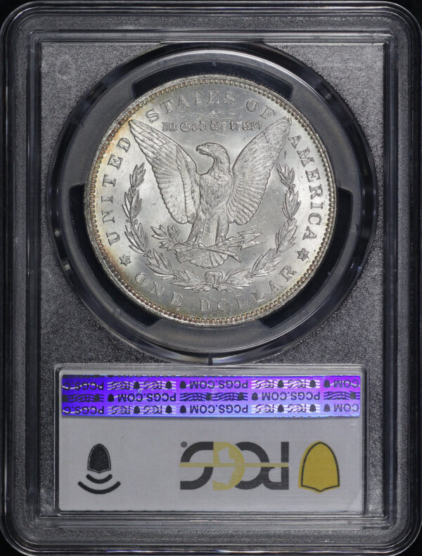 Reverse of this 1892 Morgan Dollar PCGS MS-63