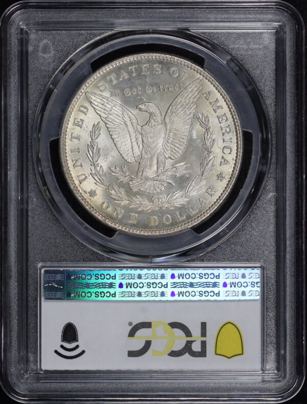 Reverse of this 1892 Morgan Dollar PCGS MS-64