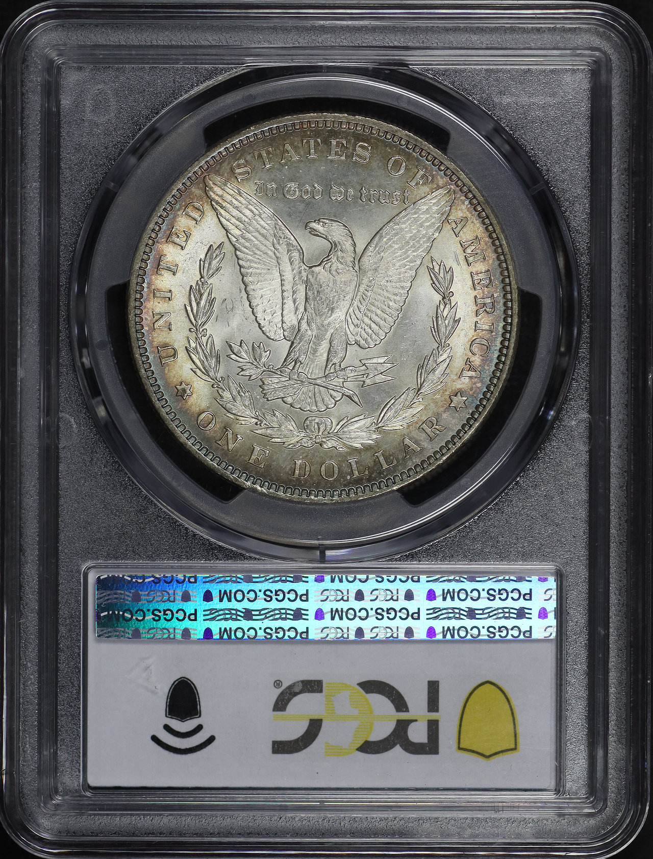 Reverse of this 1892 Morgan Dollar PCGS MS-64