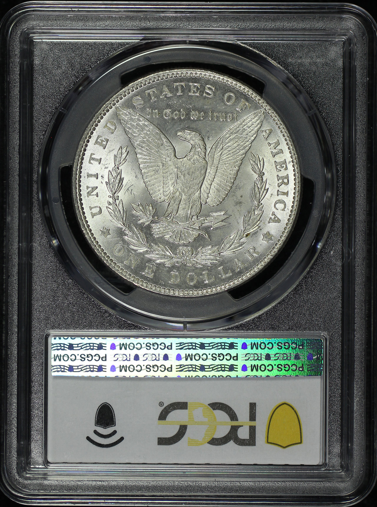 Reverse of this 1892 Morgan Dollar PCGS MS-64