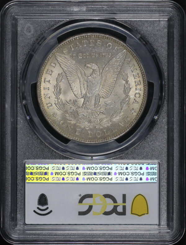 Reverse of this 1892 Morgan Dollar PCGS MS-65+ CAC